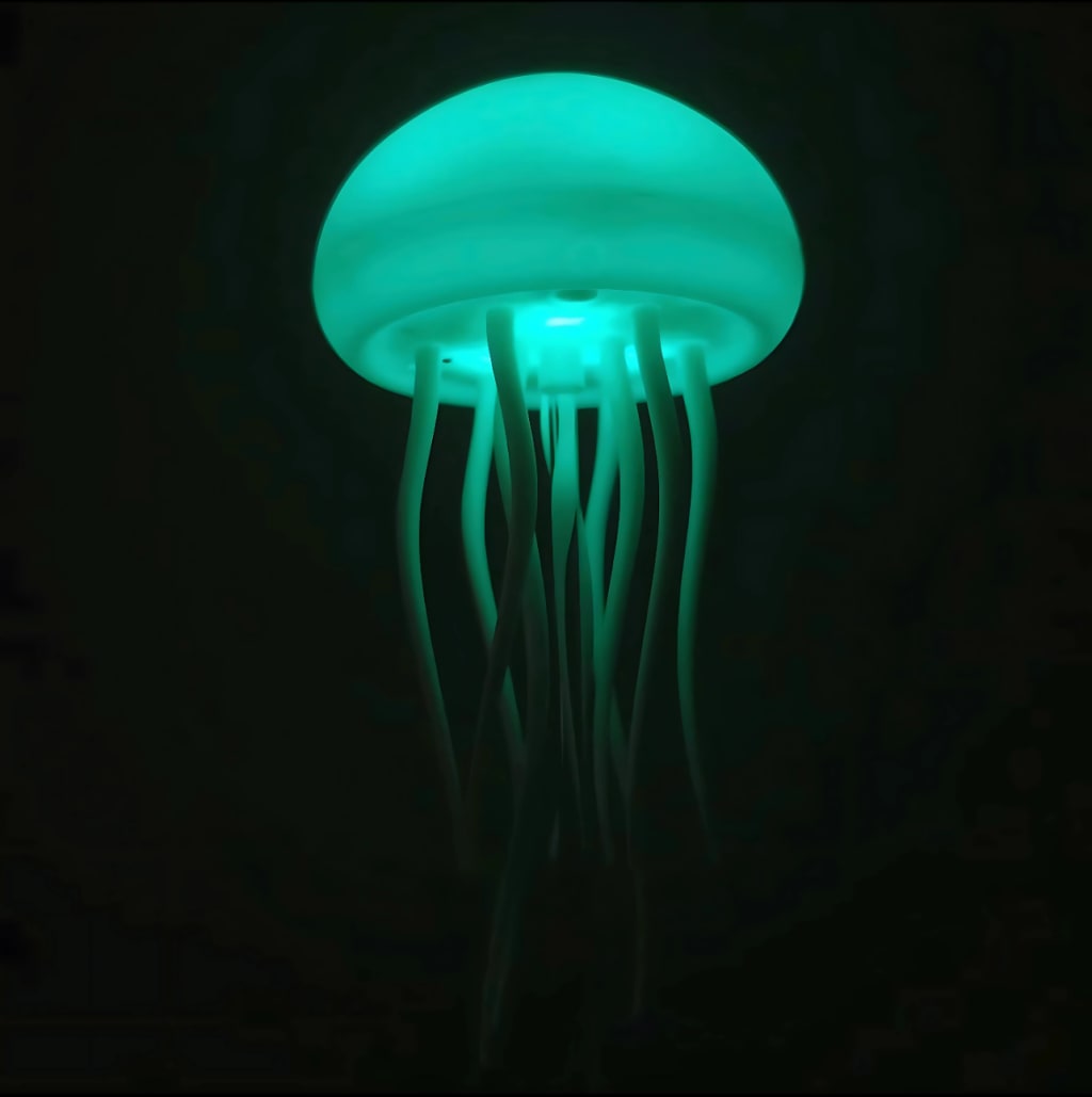 Floating Jellyfish Lamp